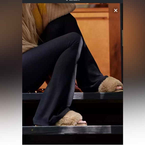 OFFLINE By Aerie Real Me Waffle High Waisted Ruched Flare Legging XS Short - Picture 4 of 8